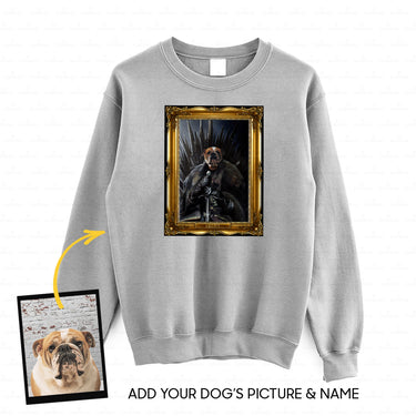 Personalized Dog Gift Idea - Royal Dog's Portrait 9 For Dog Lovers - Standard Crew Neck Sweatshirt